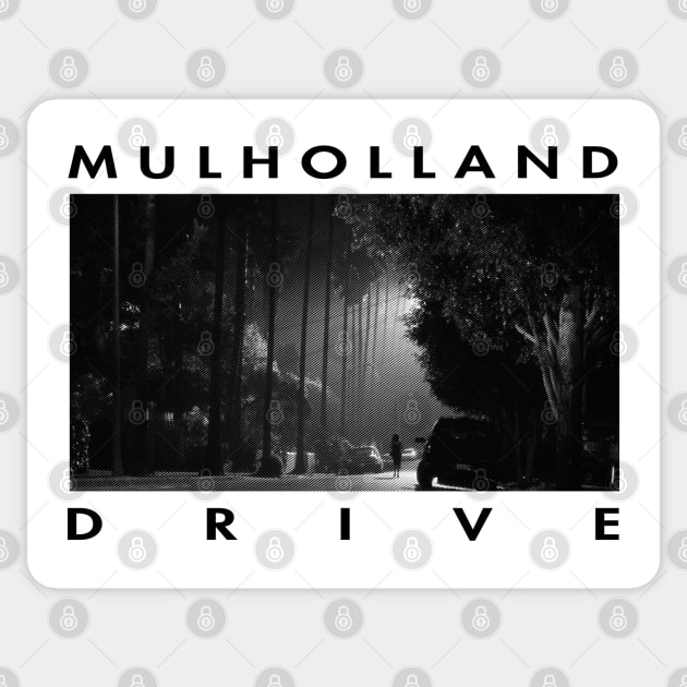 Mulholland Drive - Cinematography Sticker by TheAnchovyman